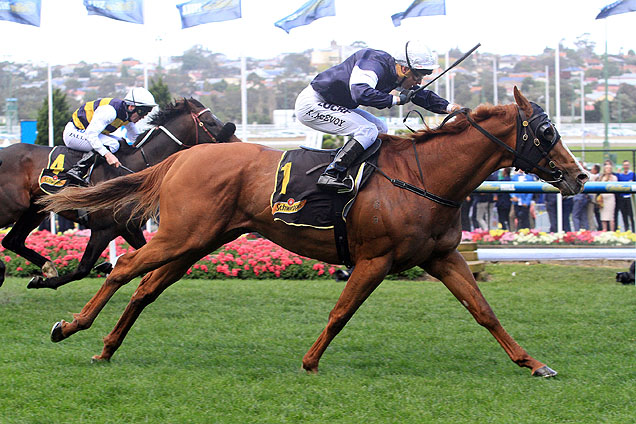 The United States winning the Schweppes Crystal Mile