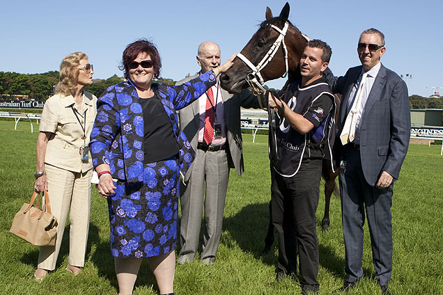 WInx with her owners WInx with her owners