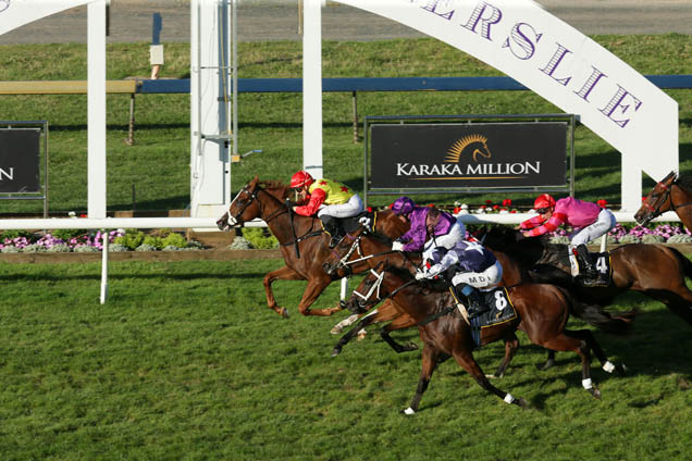 Xiong Feng winning the Karaka Million