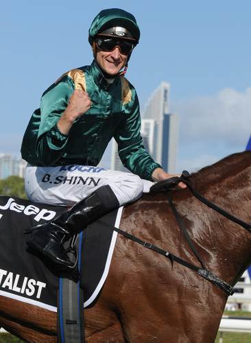 Jockey Blake Shinn