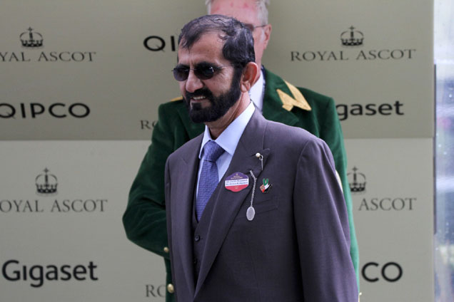 Sheikh Mohammed at Royal Ascot 2016, Day2.