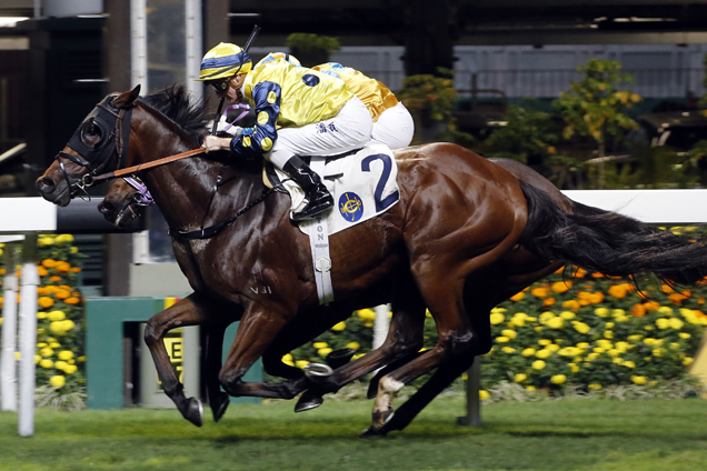 Amazing Feeling winning the TIN SAU HANDICAP Amazing Feeling winning the TIN SAU HANDICAP