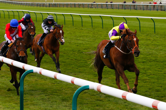 Brando winning the Connaught Access Flooring Abernant Stakes (Group 3)