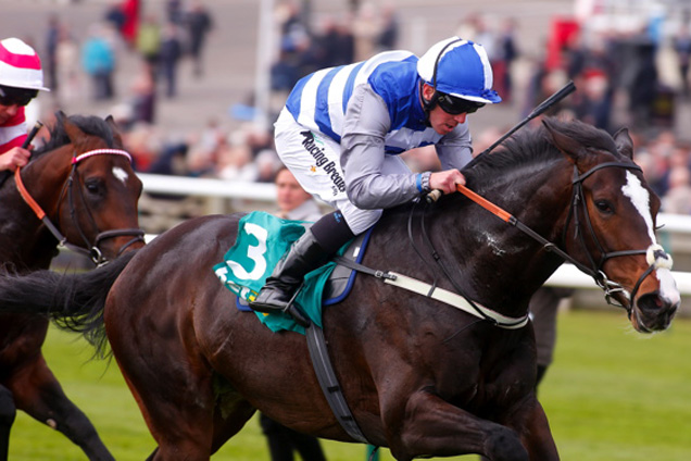 Eminent winning the bet365 Craven Stakes (Group 3)
