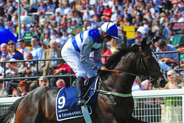 Eminent running in the Investec Derby (Group 1)