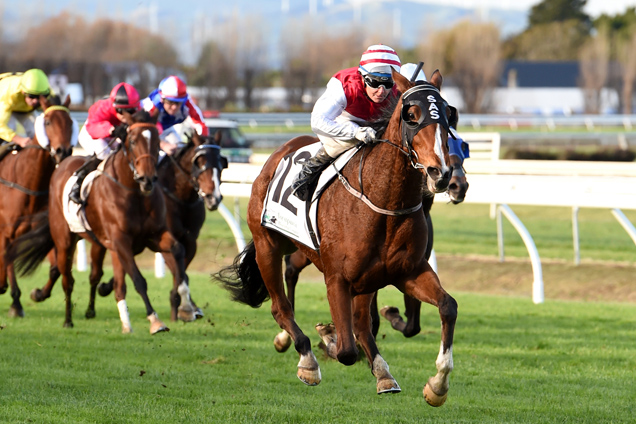 Ladies First winning the James Bull Rangitikei Gold Cup