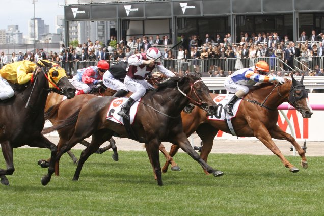 Lyuba winning the Skip Sprint