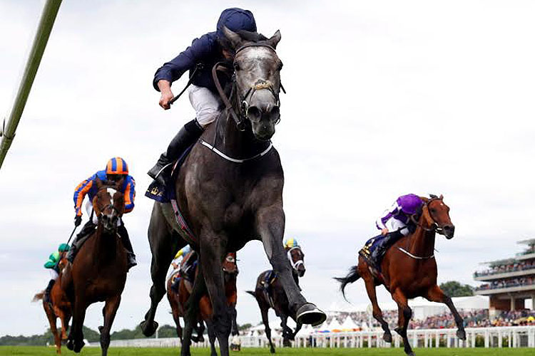 Winter winning the Coronation Stakes (Fillies' Group 1)