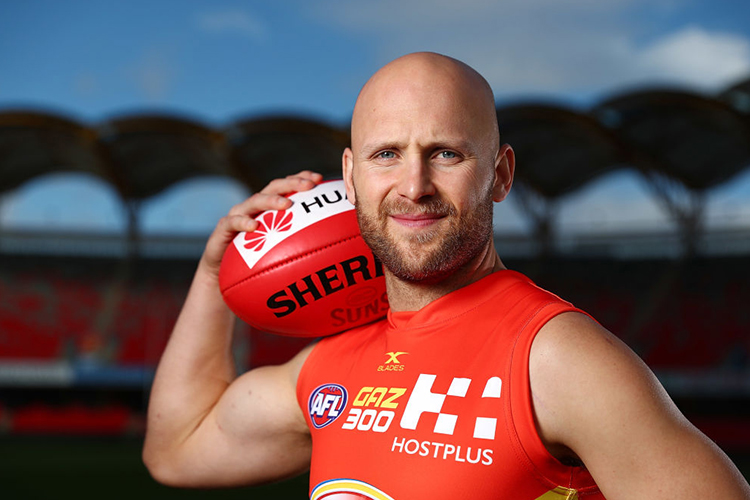 GARY ABLETT of the Gold Suns poses for a portrait at Metricon Stadium in Gold Coast, Australia. GARY ABLETT of the Gold Suns poses for a portrait at Metricon Stadium in Gold Coast, Australia.