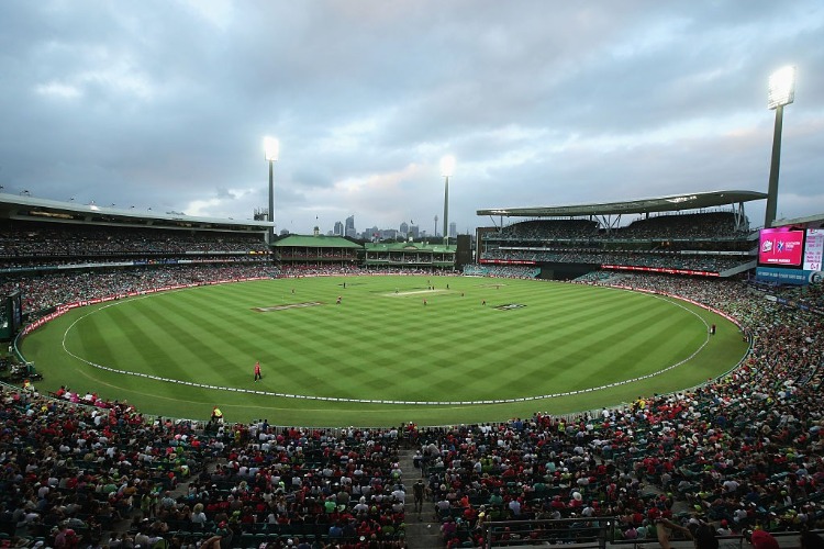 Pictorial view of the Sydney Cricket Ground (SCG).