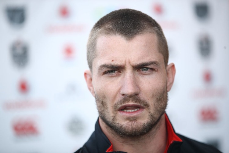 KIERAN FORAN speaks to the media during a New Zealand Warriors NRL media session at Mt Smart Stadium in Auckland, New Zealand.