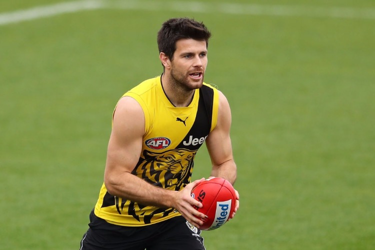 TRENT COTCHIN training session at Punt Road Oval in Melbourne, Australia.
