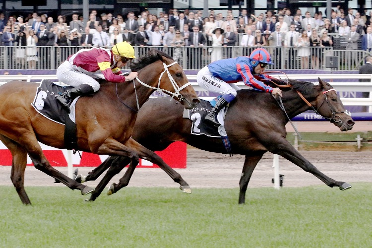 A PRINCE OF ARRAN winning the Lexus Stakes