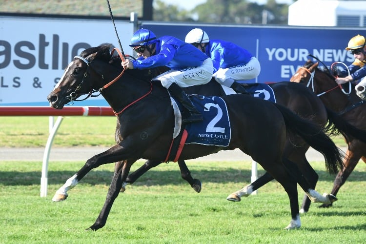 Aramayo winning the Hungerford Wines Spring Stakes