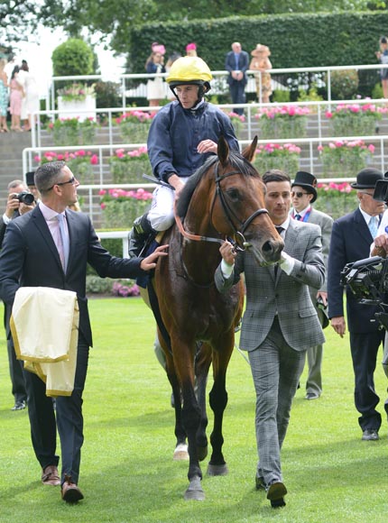 Crystal Ocean and Ryan Moore return to scale after Hardwicke Stakes