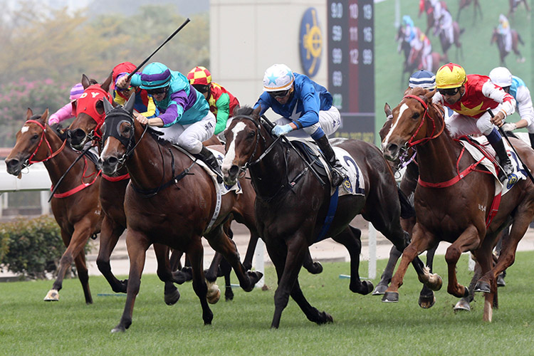 Racing at Happy Valley.