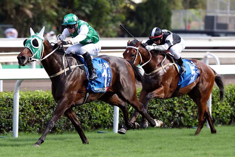 Pakistan Star lands the Standard Chartered Champions & Chater Cup in style last start.