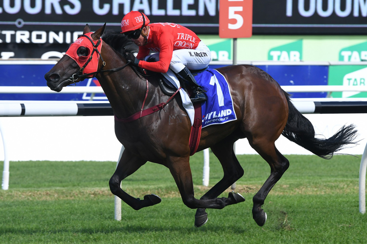 Redzel tries to hold his mantle