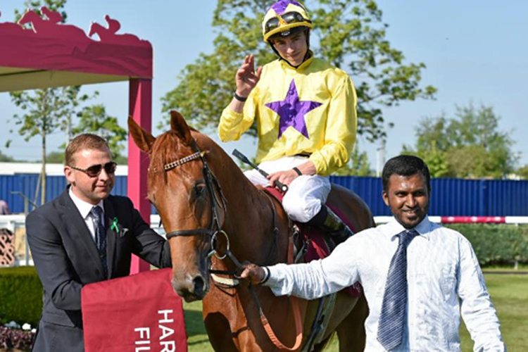 Sea Of Class after her success in the Listed Haras De Bouquetot Fillies Trial Stakes Sea Of Class after her success in the Listed Haras De Bouquetot Fillies Trial Stakes