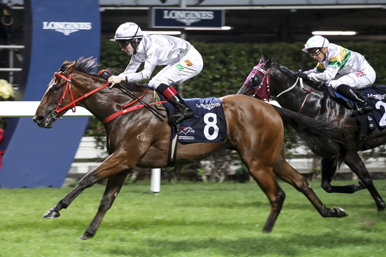 Special Stars is a top rater in race 8 at Happy Valley.