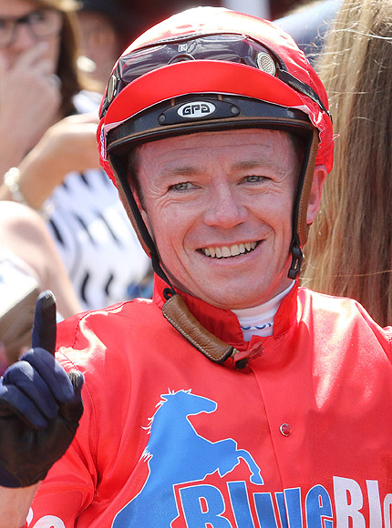 Jockey: STEPHEN BASTER after, Unite And Conquer winning the Maribyrnong Trial Stakes