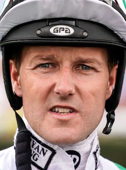 Jockey : Tom Queally

Tom Queally poses at Newbury Racecourse in Newbury, United Kingdom.