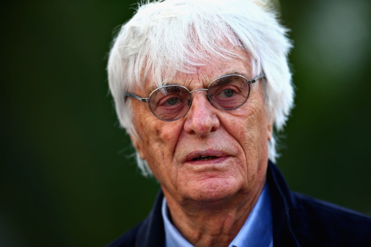 BERNIE ECCLESTONE, Chairman Emeritus of the Formula One Group walks in the Paddock during previews to the Formula One Grand Prix of Russia in Sochi, Russia.