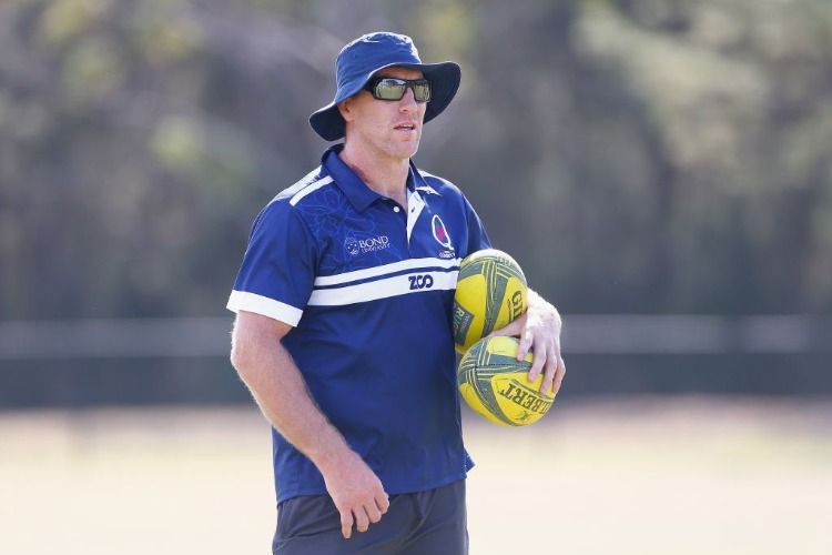 Queensland Country coach BRAD THORN.