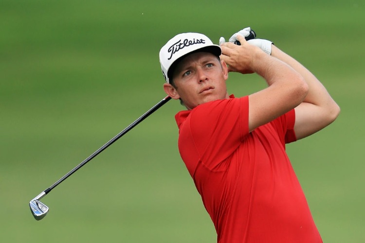 CAMERON SMITH of Australia plays a shot during the Sony Open at Waialae Country Club in Honolulu, Hawaii.