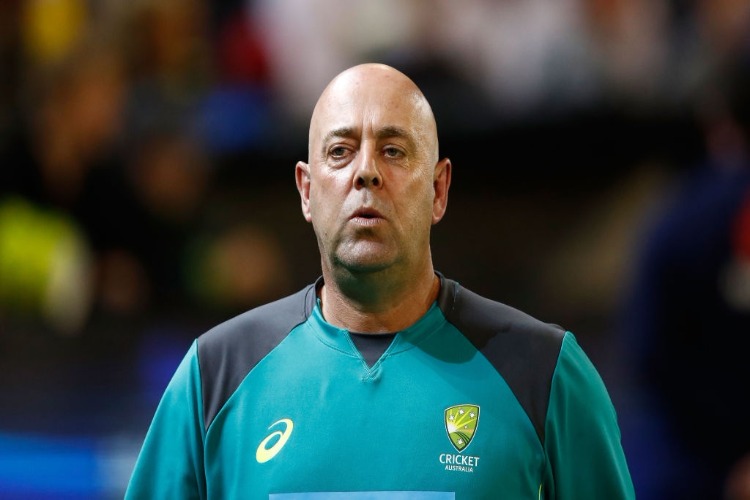 DARREN LEHMANN Australian coach looks on during the One Day International Series between Australia and England at MCG in Melbourne, Australia. DARREN LEHMANN Australian coach looks on during the One Day International Series between Australia and England at MCG in Melbourne, Australia.