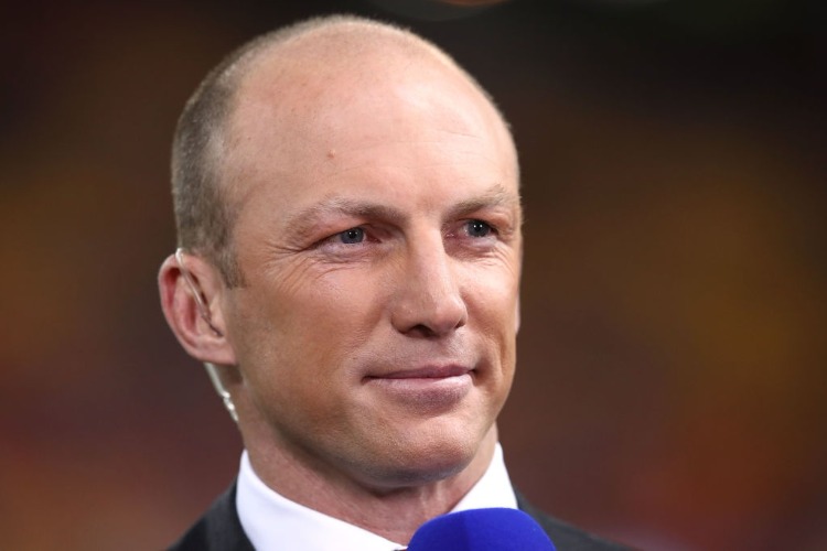 Former NRL player DARREN LOCKYER is seen before the State Of Origin series between the Queensland Maroons and the New South Wales Blues at Suncorp Stadium in Brisbane, Australia. Former NRL player DARREN LOCKYER is seen before the State Of Origin series between the Queensland Maroons and the New South Wales Blues at Suncorp Stadium in Brisbane, Australia.