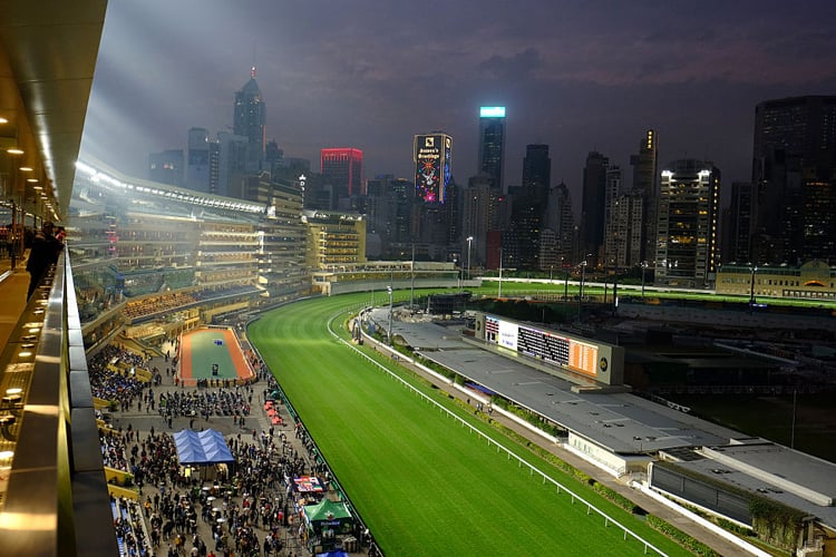 Happy Valley Racecourse.