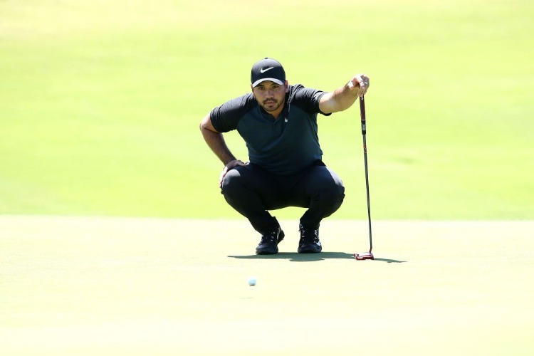JASON DAY of Australia lines up a putt on the 9th hole during the 2017 Australian Golf Open at the Australian Golf Club in Sydney, Australia. JASON DAY of Australia lines up a putt on the 9th hole during the 2017 Australian Golf Open at the Australian Golf Club in Sydney, Australia.