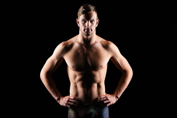 Australian Olympic swimmer KYLE CHALMERS.