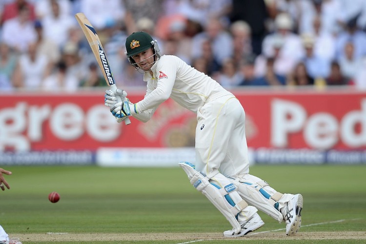 Australian MICHAEL CLARKE bats during day two of the 2nd Investec Ashes Test match between England and Australia at LCG in London, United Kingdom.
