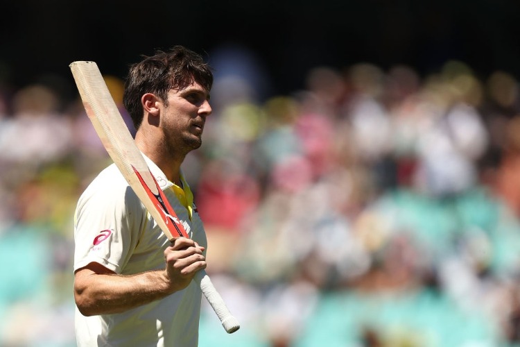 MITCHELL MARSH of Australia during the Fifth Test match in the Ashes Series between Australia and England at SCG in Sydney, Australia. MITCHELL MARSH of Australia during the Fifth Test match in the Ashes Series between Australia and England at SCG in Sydney, Australia.