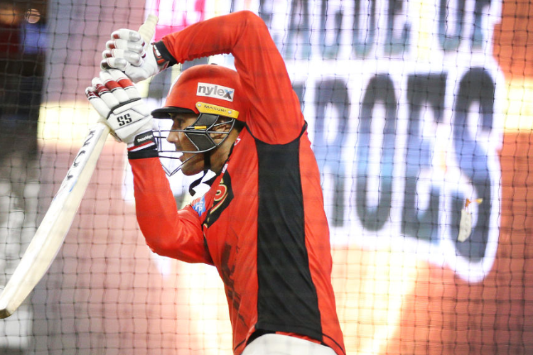 MOHAMMAD NABI of the Renegades warms up during the Big Bash League match between the Melbourne Renegades and the Perth Scorchers at Marvel Stadium in Melbourne, Australia. MOHAMMAD NABI of the Renegades warms up during the Big Bash League match between the Melbourne Renegades and the Perth Scorchers at Marvel Stadium in Melbourne, Australia.