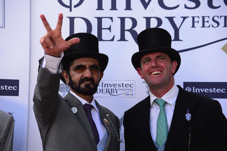 Sheikh Mohammed and Charlie Appleby