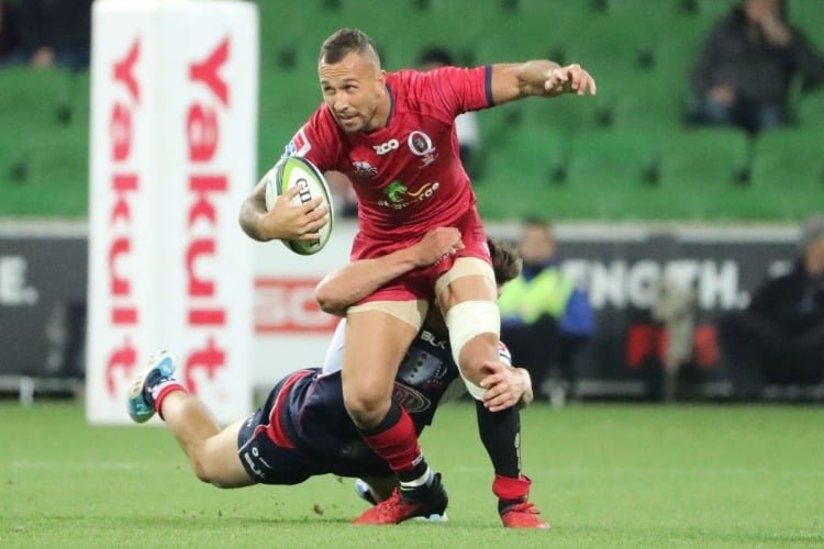 Queensland Reds player in action.