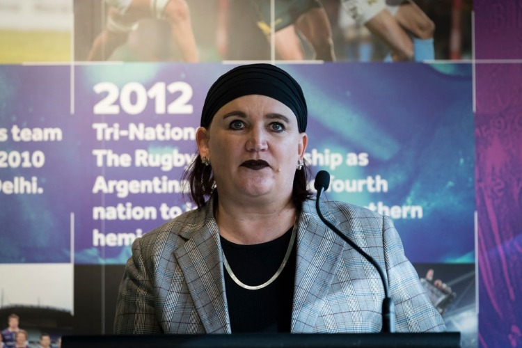 Chief Executive Officer of Rugby Australia RAELENE CASTLE .