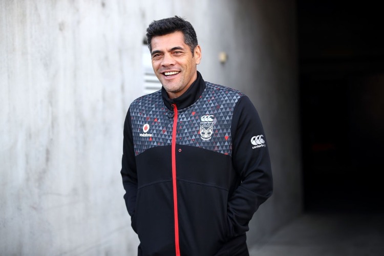 Warriors coach STEPHEN KEARNEY arrives to speak to media during a New Zealand Warriors NRL media session at Mt Smart Stadium in Auckland, New Zealand.