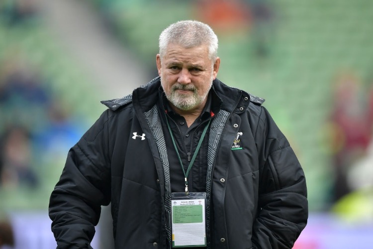 Wales head coach WARREN GATLAND before the Six Nations Championship rugby match in Dublin, Ireland.