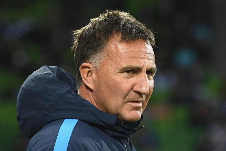 WARREN JOYCE the coach of Melbourne City looks on during the A-League match between Melbourne City FC and Sydney FC at AAMI Park in Melbourne, Australia.