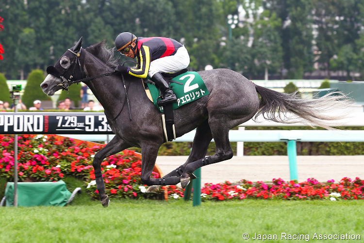AEROLITHE winning the Hokkaido Shimbun Hai Queen Stakes at Sapporo in Japan.