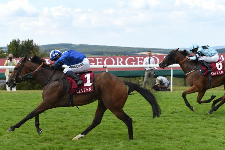 Battaash winning the King George Qatar Stakes (Group 2)