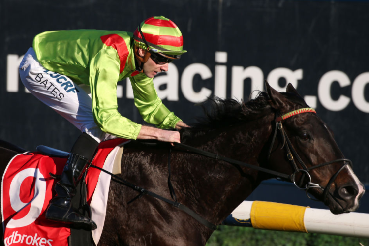 BEGOOD TOYA MOTHER winning the Regal Roller Stakes during Melbourne Racing at Caulfield in Melbourne, Australia.
