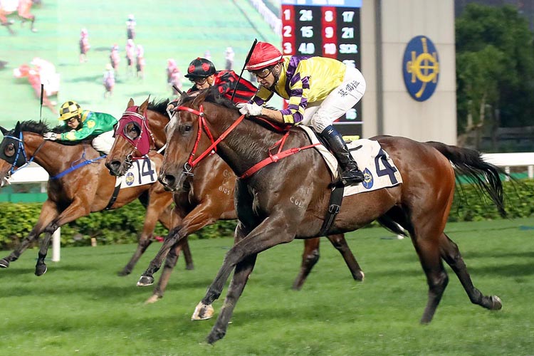Champion's Way winning the Topaz Hcp (C2) Champion's Way winning the Topaz Hcp (C2)