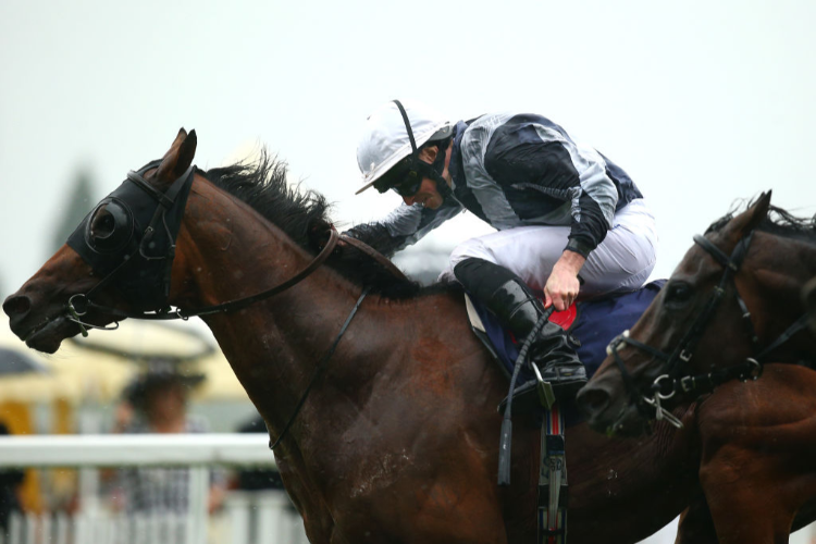 CIRCUS MAXIMUS winning the St James's Palace Stakes during day one of Royal Ascot in Ascot, England.