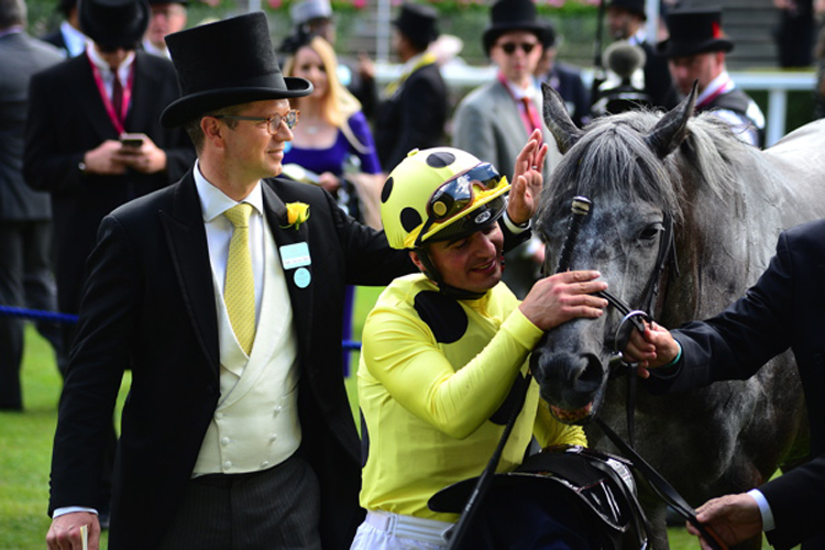 Defoe winning the Hardwicke Stakes (Group 2)