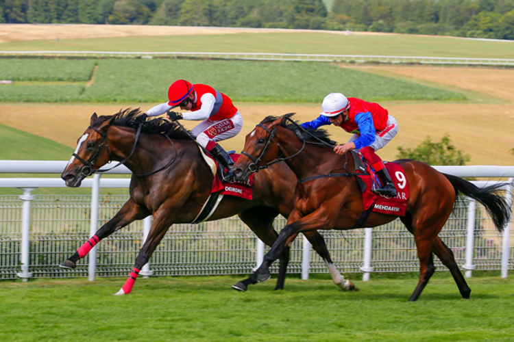 Deirdre winning the Qatar Nassau Stakes (Group 1) (Fillies And Mares)
